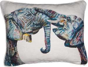 baby elephant, elephant cushions