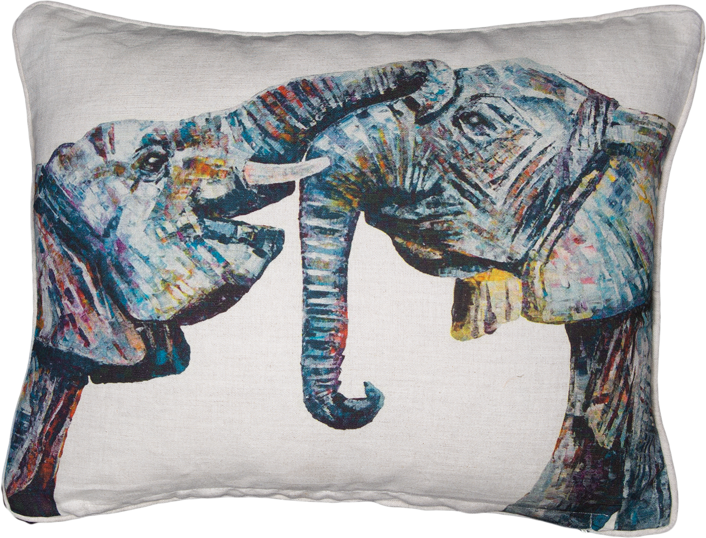 Baby top elephant cushion