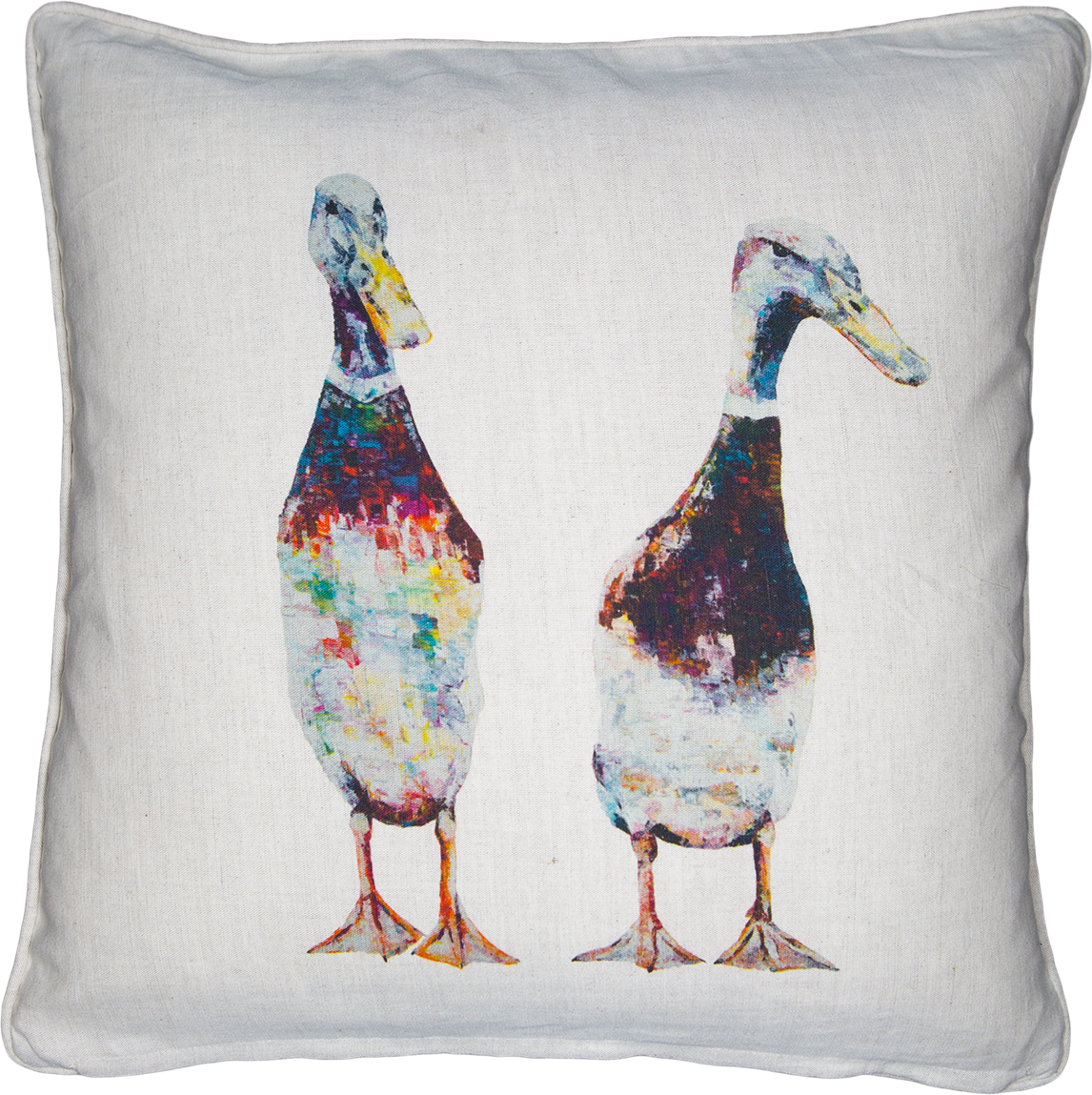 Indian Runner Duck Cushions Benedict and Jean Paul