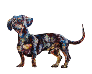 sausage dog, sausage dog print, sausage dog gift idea, dachshund, dachshund print, dachshund gift idea, miniature dachshund, miniature dachshund print, miniature dachshund gift idea