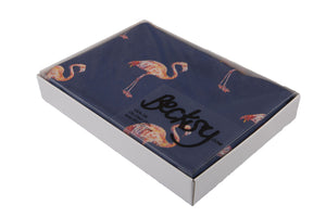 Fabulous Flamingo Silk Twill Scarf