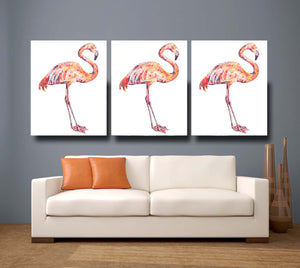 flamingo, flamingo print, flamingo gift