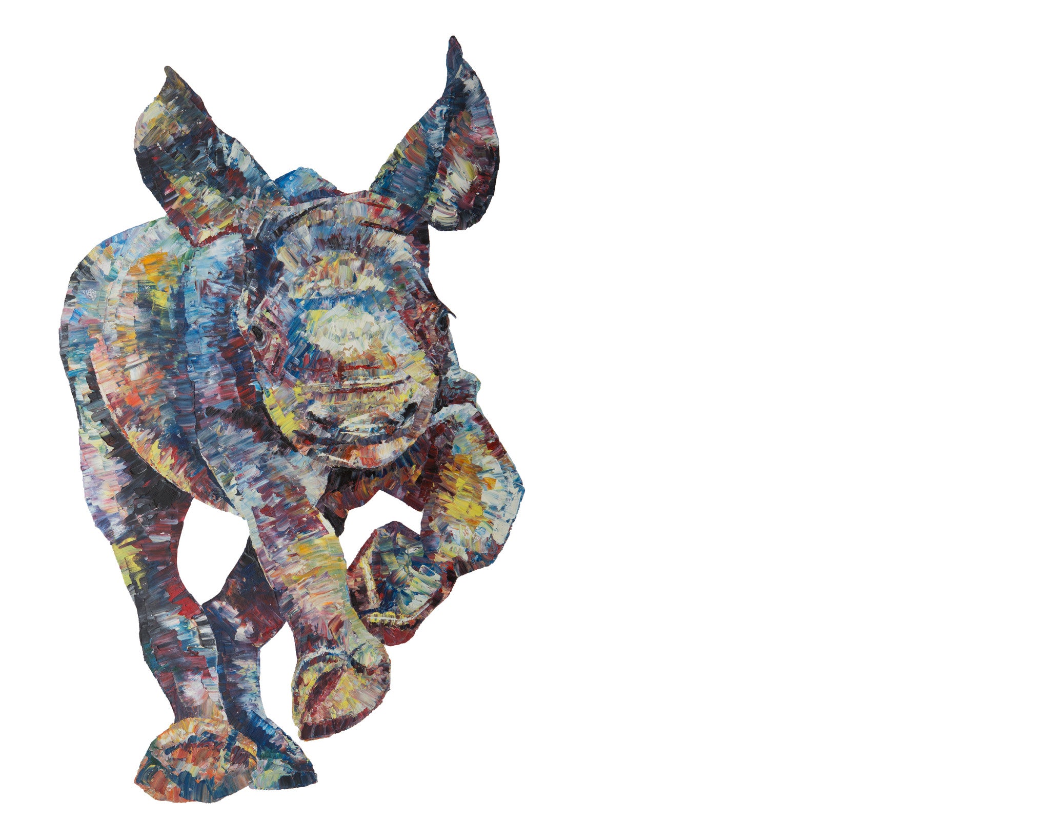 baby rhino, baby rhino print