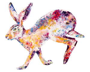 hare, hare print, hare gift idea, rabbit, rabbit print, rabbit gift idea