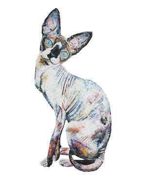 sphynx, sphynx print, sphynx gift idea, sphynx cat, sphynx cat print, sphynx cat gift idea