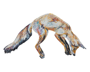 fox, fox print, fox gift idea