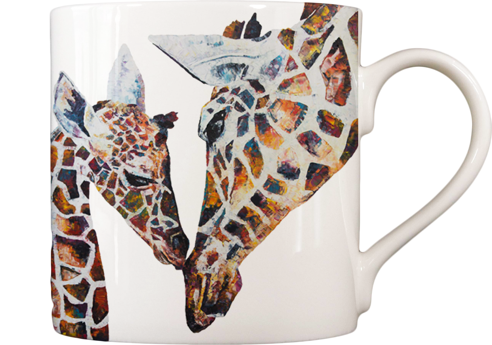 Giraffes 'Daisy & Holly' Fine Bone China Mug